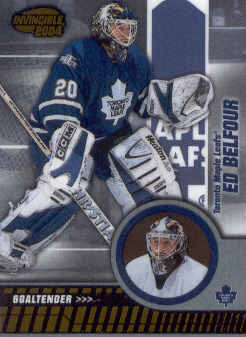 2003-04 Pacific Invincible #89 Ed Belfour