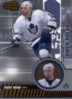 2003-04 Pacific Invincible #91 Owen Nolan