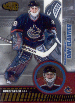 2003-04 Pacific Invincible #94 Dan Cloutier