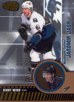 2003-04 Pacific Invincible #99 Jaromir Jagr