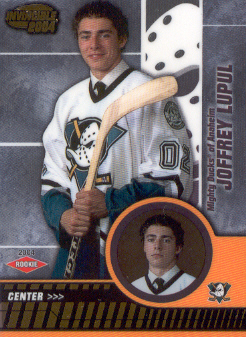 2003-04 Pacific Invincible #101 Joffrey Lupul RC