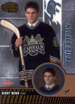 2003-04 Pacific Invincible #125 Boyd Gordon RC
