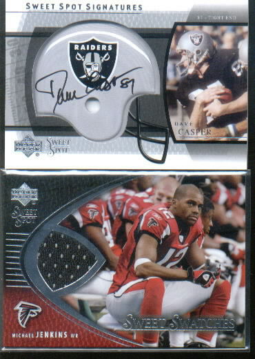 2004 Sweet Spot Signatures #SSDA Dave Casper
