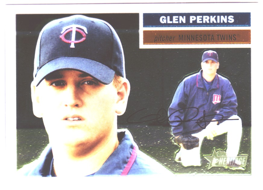 2005 Topps Heritage Chrome #THC93 Glen Perkins