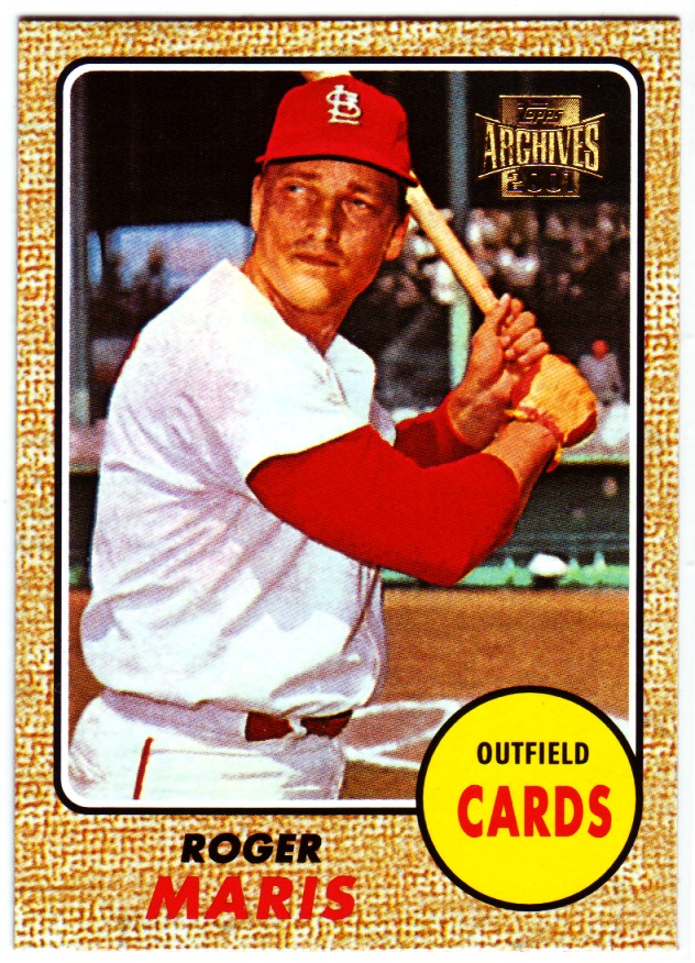 2001 Topps Archives #170 Roger Maris 68