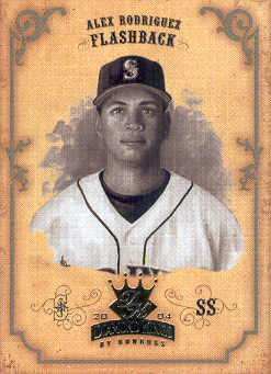2004 Diamond Kings Sepia #154 Alex Rodriguez FB