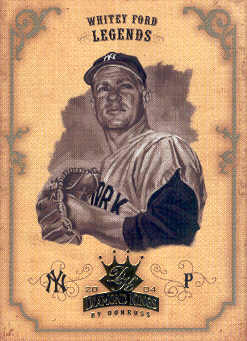 2004 Diamond Kings Sepia #168 Whitey Ford LGD