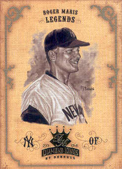 2004 Diamond Kings Sepia #170 Roger Maris LGD