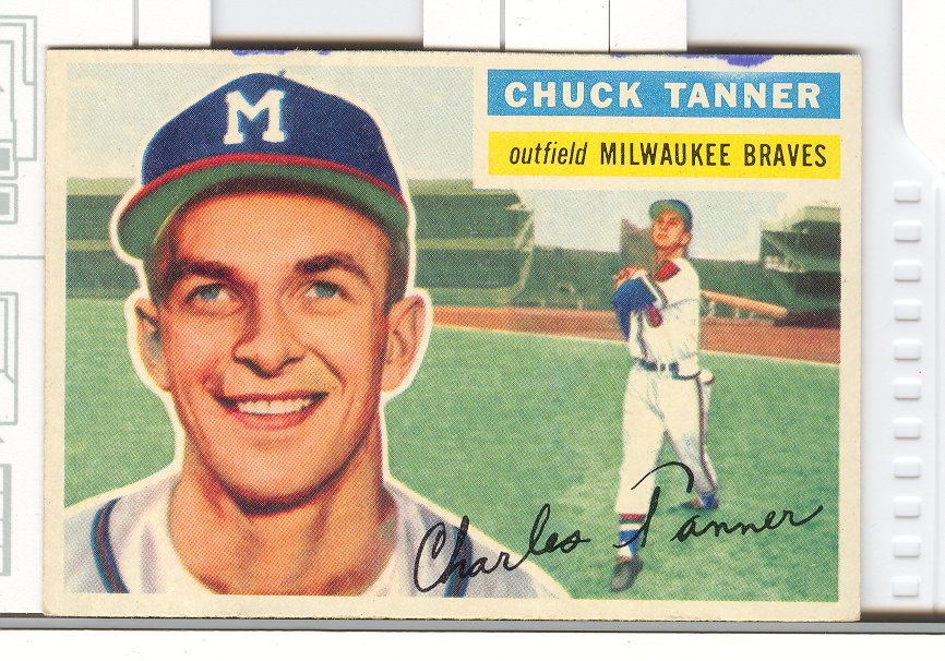 1956 Topps #69 Chuck Tanner
