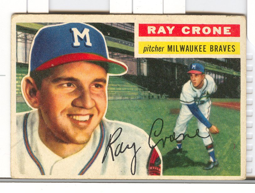 1956 Topps #76 Ray Crone