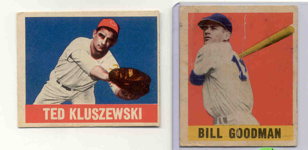1949 Leaf #38 Ted Kluszewski RC front image