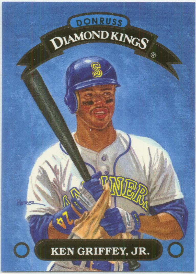 1993 Donruss Diamond Kings #DK1 Ken Griffey Jr.