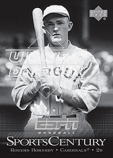 2005 Upper Deck ESPN Sports Century #SC15 Rogers Hornsby