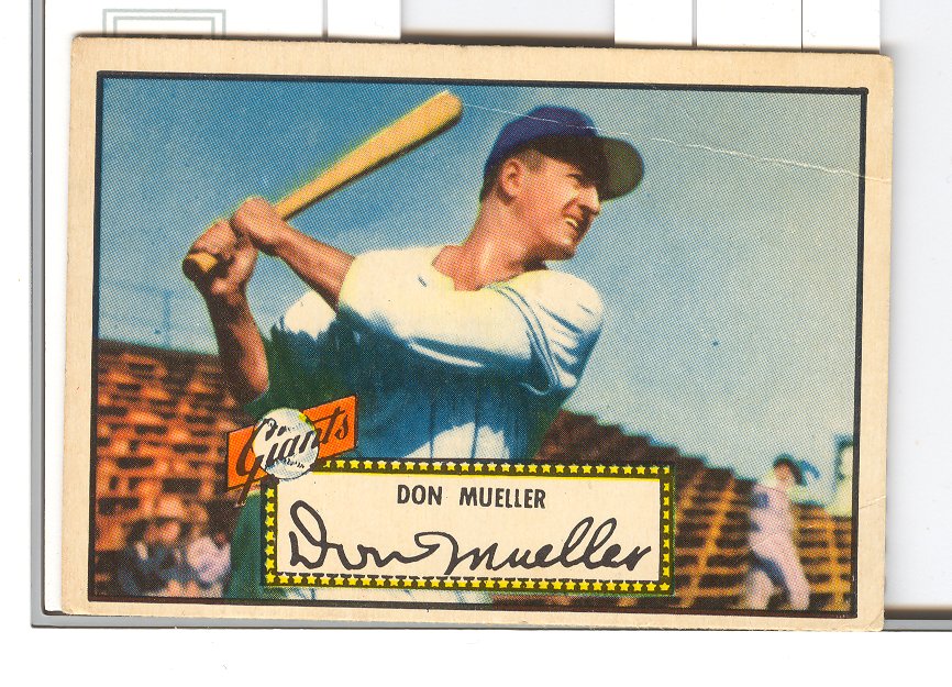 1952 Topps #52 Don Mueller