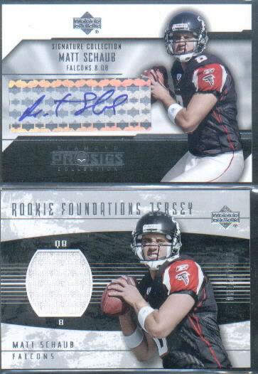 2004 UD Diamond Pro Sigs Signature Collection #SCMS Matt Schaub