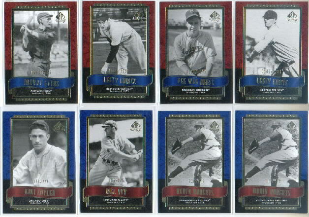 2003 SP Legendary Cuts Blue #89 Mel Ott