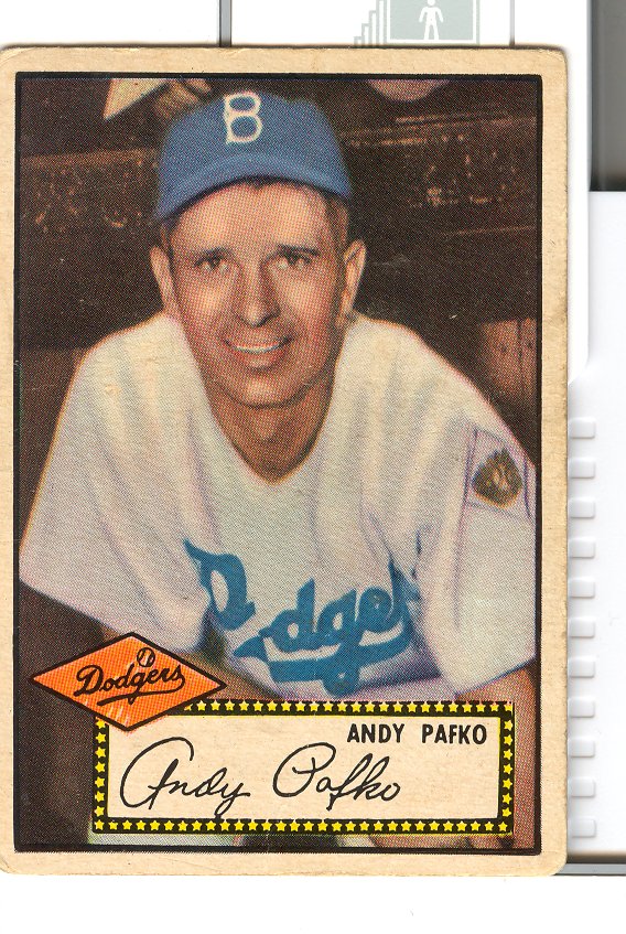 1952 Topps #1 Andy Pafko