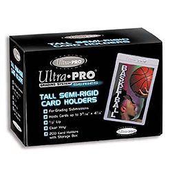 Ultra Pro Tall Semi Rigid Card Sleeves - 200 count box