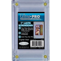Ultra Pro Screwdown Holder 1 (one) inch with 4 (four) screws
