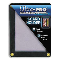 Ultra Pro 1 (one) Card Holder Screwdown