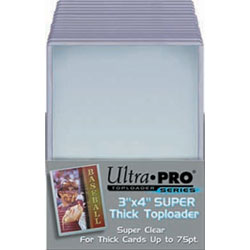 Ultra Pro Thick 75 pt Top Loader 3