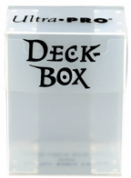 Ultra Pro Deck Box - White