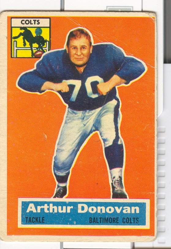 1956 Topps #36 Art Donovan