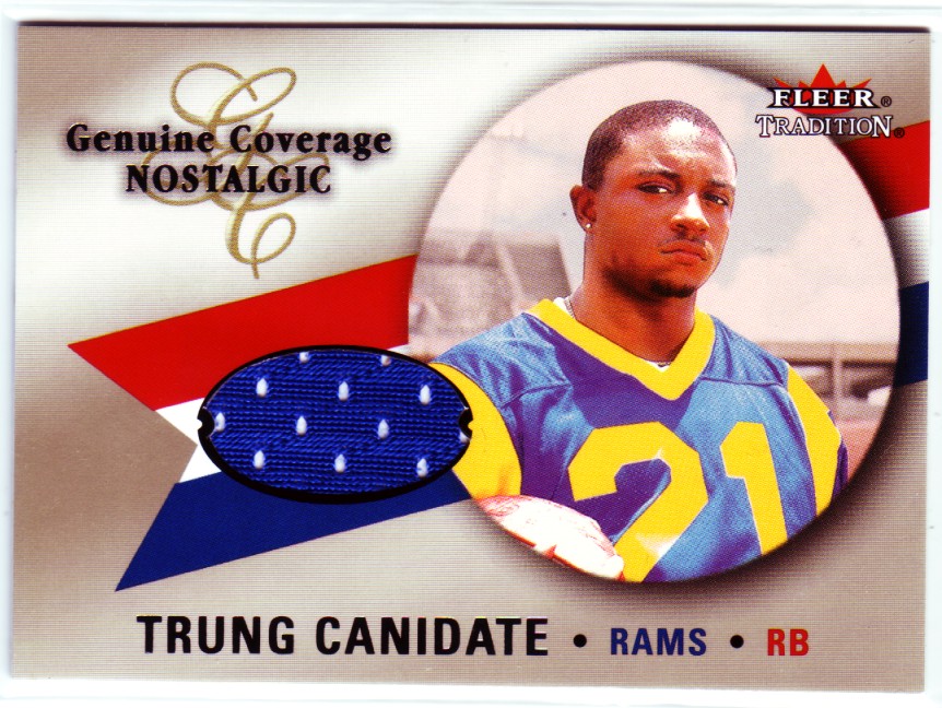 2000 Fleer Tradition Genuine Coverage Nostalgic #7 Trung Canidate