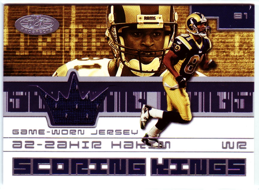 2001 Hot Prospects Scoring King Jerseys #27 Az-Zahir Hakim
