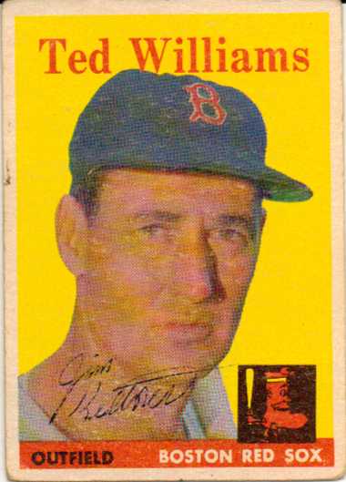 1958 Topps #1 Ted Williams