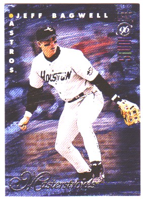 1996 Studio Masterstrokes #3 Jeff Bagwell