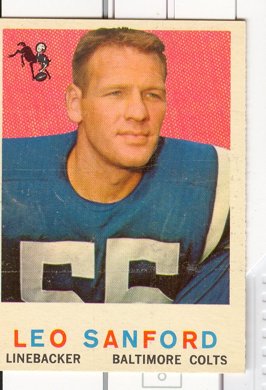 1959 Topps #149 Leo Sanford