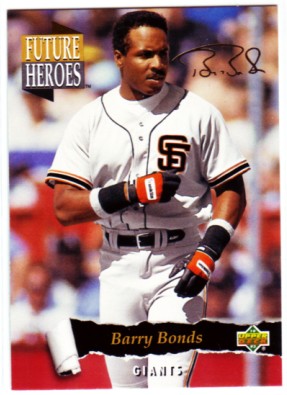 1993 Upper Deck Future Heroes #56 Barry Bonds