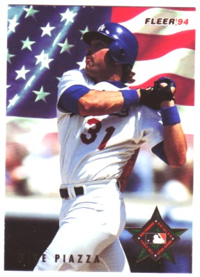 1994 Fleer All-Stars #47 Mike Piazza