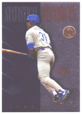 1994 Leaf Statistical Standouts #4 Mike Piazza