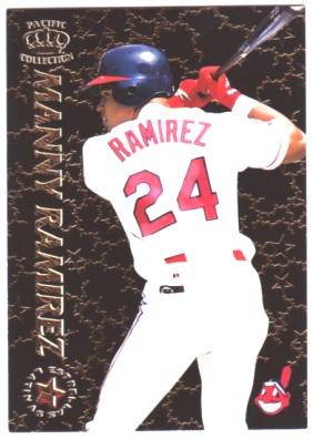 1996 Pacific Estrellas Latinas #EL25 Manny Ramirez