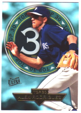 1997 Ultra Top 30 #4 Alex Rodriguez