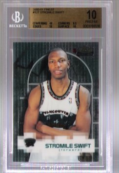 Stromile Swift 2000-01 Finest BGS 10 Pristine Rookie #0711/1599