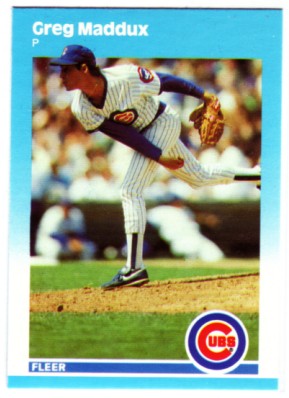 1987 Fleer Update #68 Greg Maddux XRC