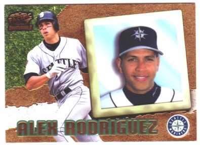 1998 Pacific Invincible #67 Alex Rodriguez
