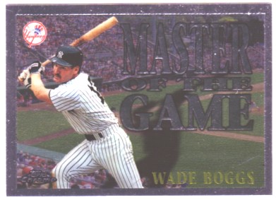 1996 Topps Chrome Masters of the Game #11 Wade Boggs