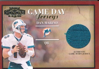 2001 Playoff Honors Game Day Jerseys #GD30 Dan Marino