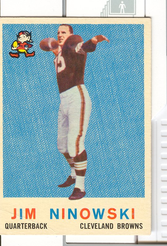 1959 Topps #125 Jim Ninowski RC