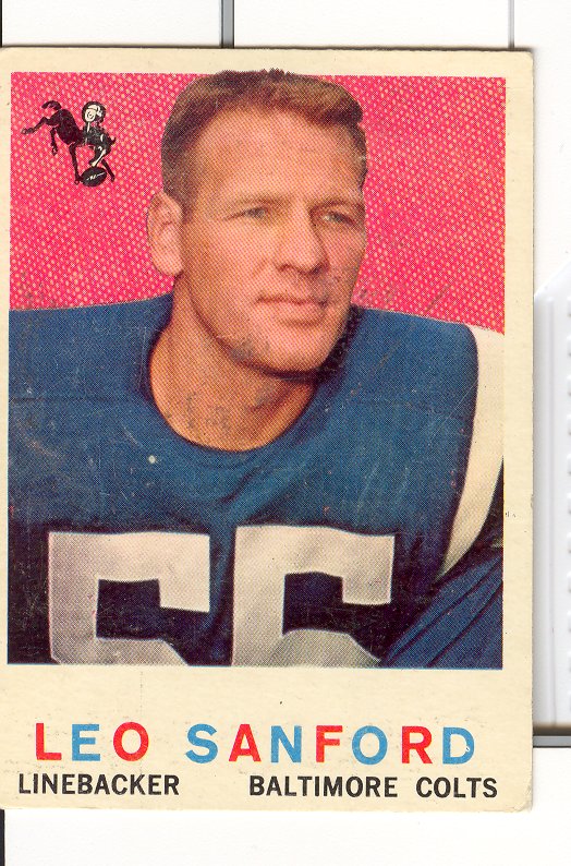 1959 Topps #149 Leo Sanford