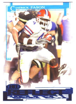 2005 SAGE HIT Reflect Blue #R4 Ciatrick Fason