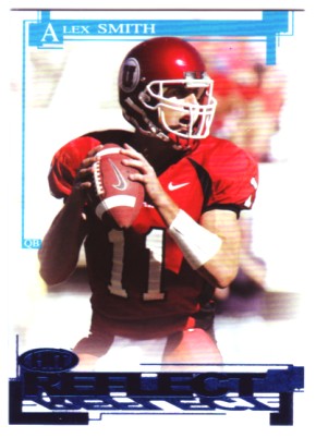 2005 SAGE HIT Reflect Blue #R11 Alex Smith QB