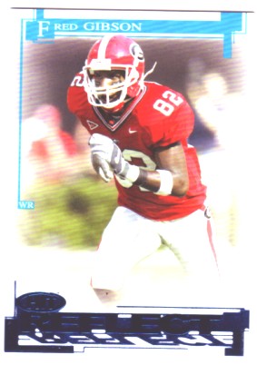 2005 SAGE HIT Reflect Blue #R12 Fred Gibson