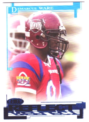 2005 SAGE HIT Reflect Blue #R35 Demarcus Ware