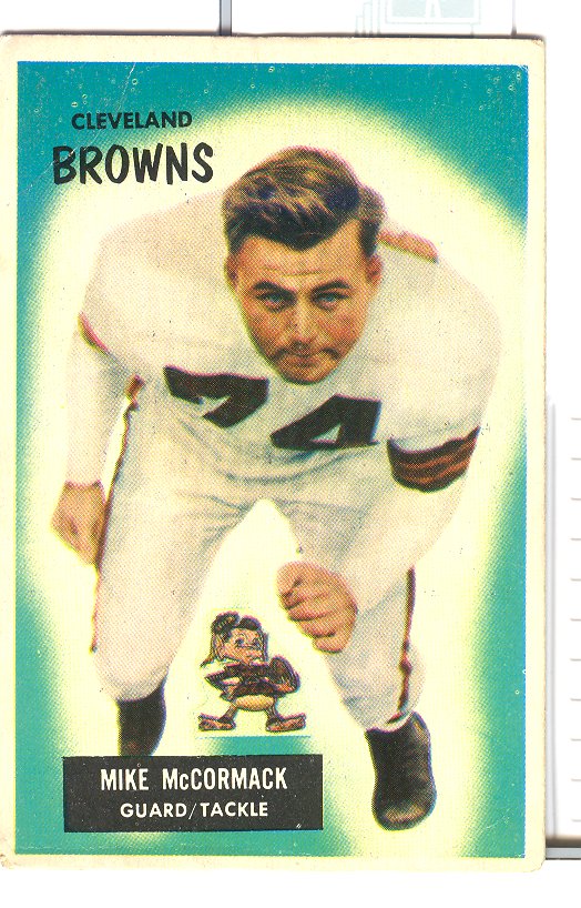 1955 Bowman #2 Mike McCormack RC