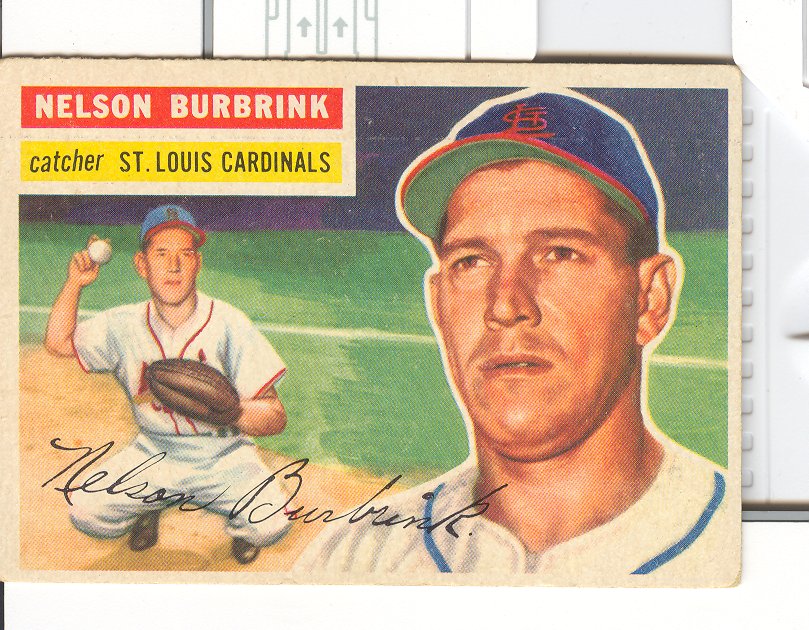 1956 Topps #27 Nelson Burbrink DP RC